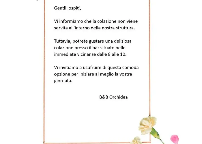 Bed & Breakfast Orchidea